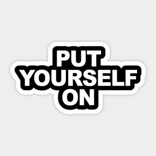 Put Yourself On Sticker